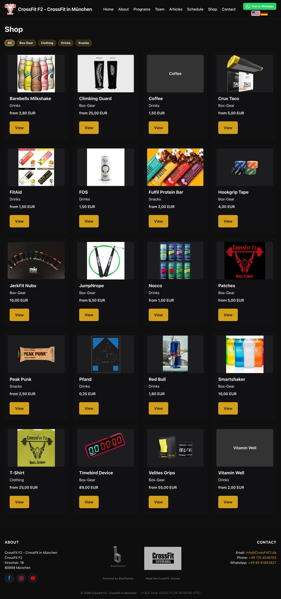Dein Studio online — powered by Box Planner